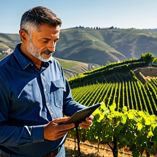 Home 23 농업 관련 스타트업 - Agrodrone - Precision Agriculture**
"A modern drone equipped with sensors flying over a lush green ...