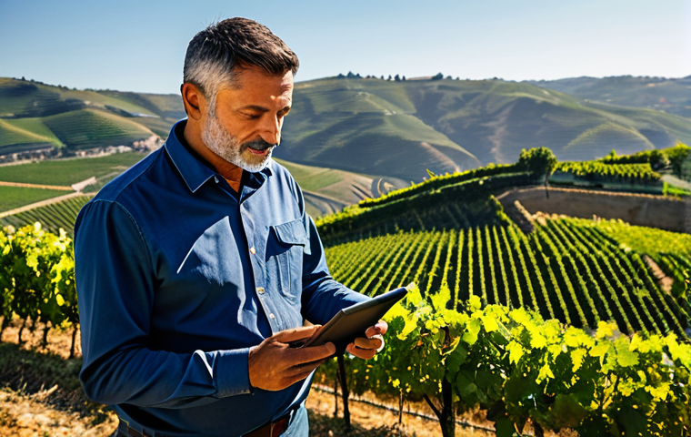 농업 관련 스타트업 - Agrodrone - Precision Agriculture**

"A modern drone equipped with sensors flying over a lush green ...