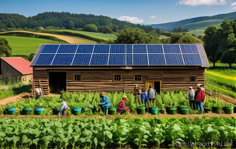 농업 국제 협력 - International Collaboration for Climate-Resilient Agriculture**

A dynamic scene showcasing internat...